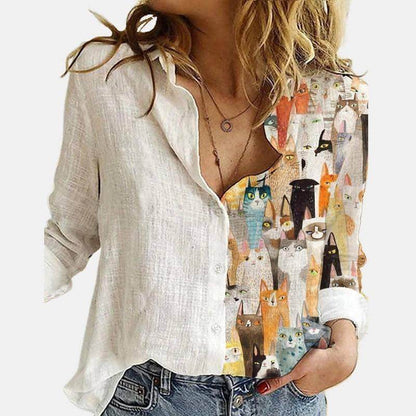 Blusa croche feminina manga longa blouse for women | Marielle -3