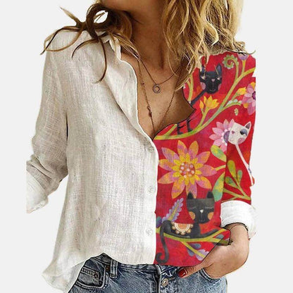 Blusa croche feminina manga longa blouse for women | Marielle -5