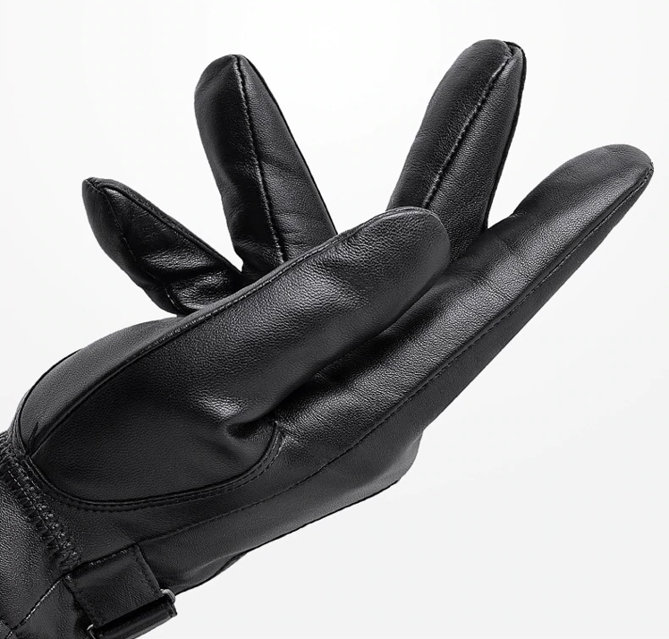 Elegant fitted cut gloves for men | Adrien -3