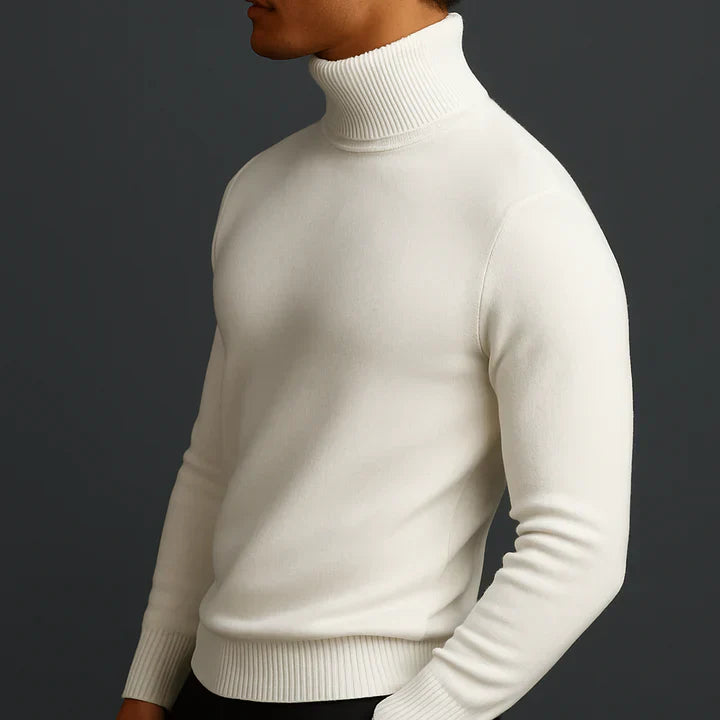 Elegant sweater turtleneck for women | Celestia -3