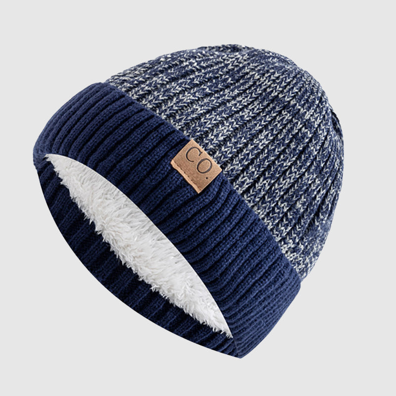 Classic knit everyday wear beanie for men | Matteo -2