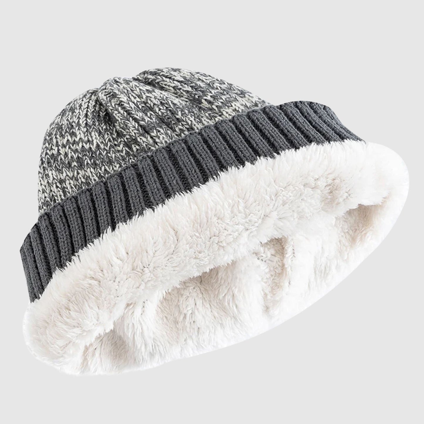 Classic knit everyday wear beanie for men | Matteo -7