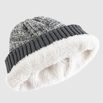 Classic knit everyday wear beanie for men | Matteo -7