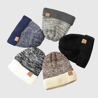 Classic knit everyday wear beanie for men | Matteo -8