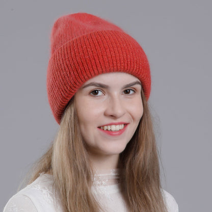 Winter knitted beanie for women | Thalia -2