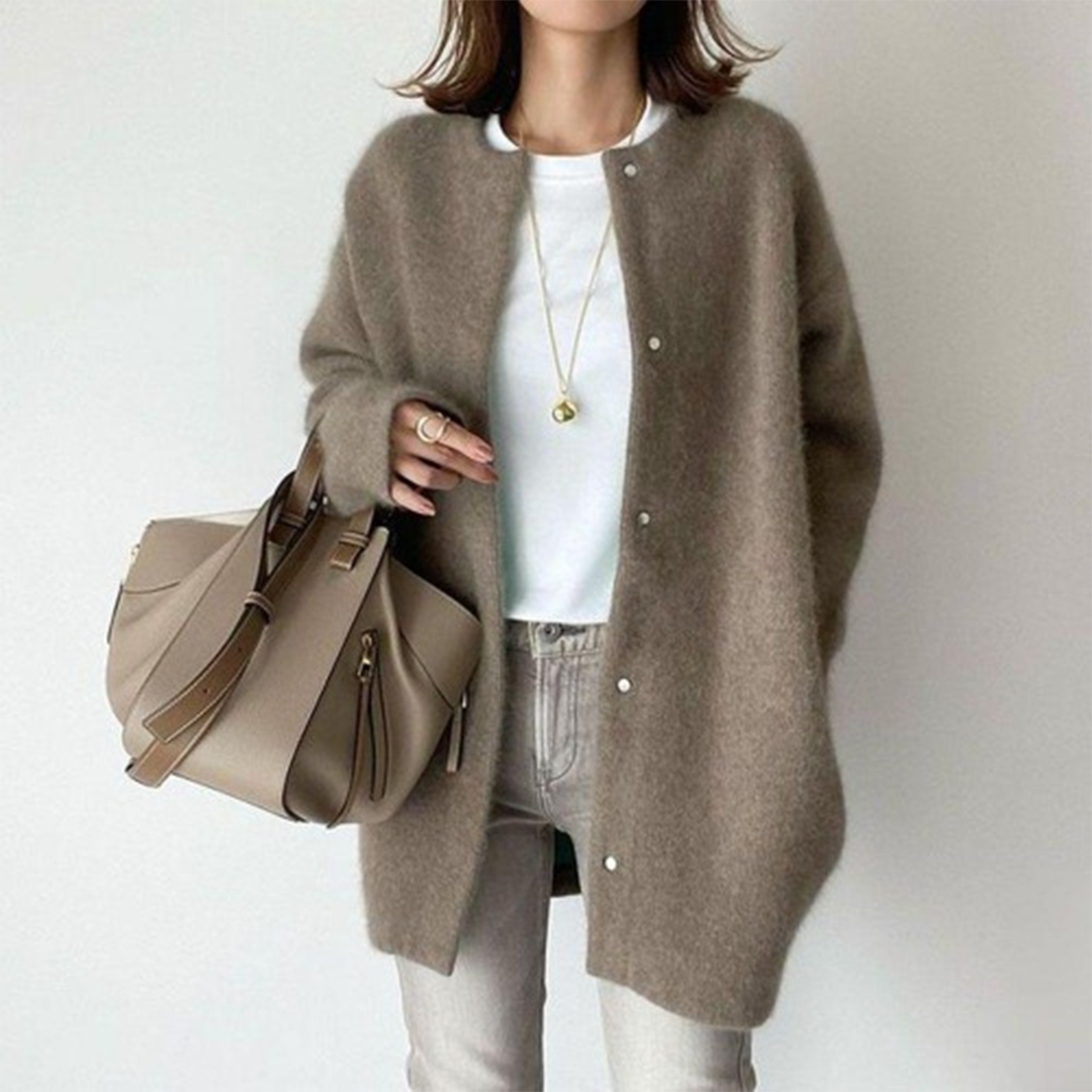 Elegant soft comfortable cardigan for women | Marisse -7