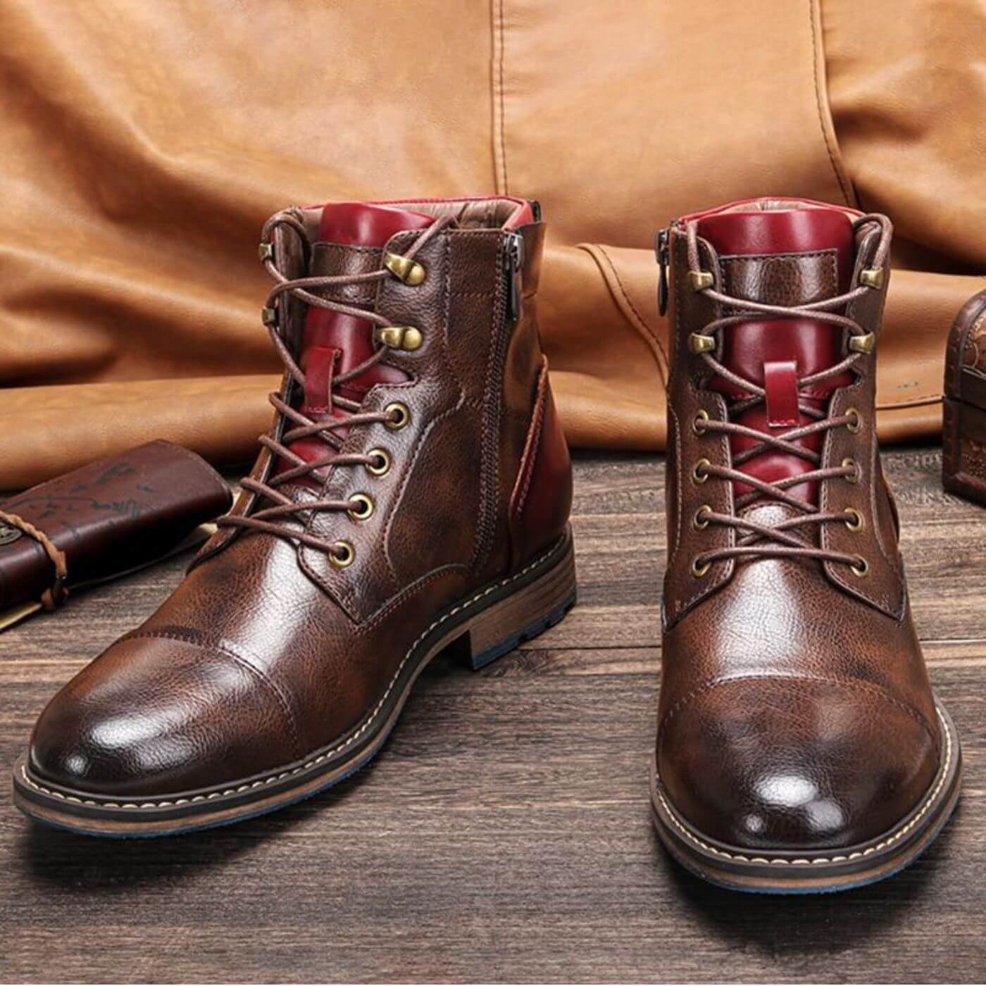 Ankle elegant classic boots for men -2