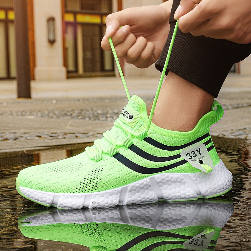 Running fluo shoes for men | Caleb -1