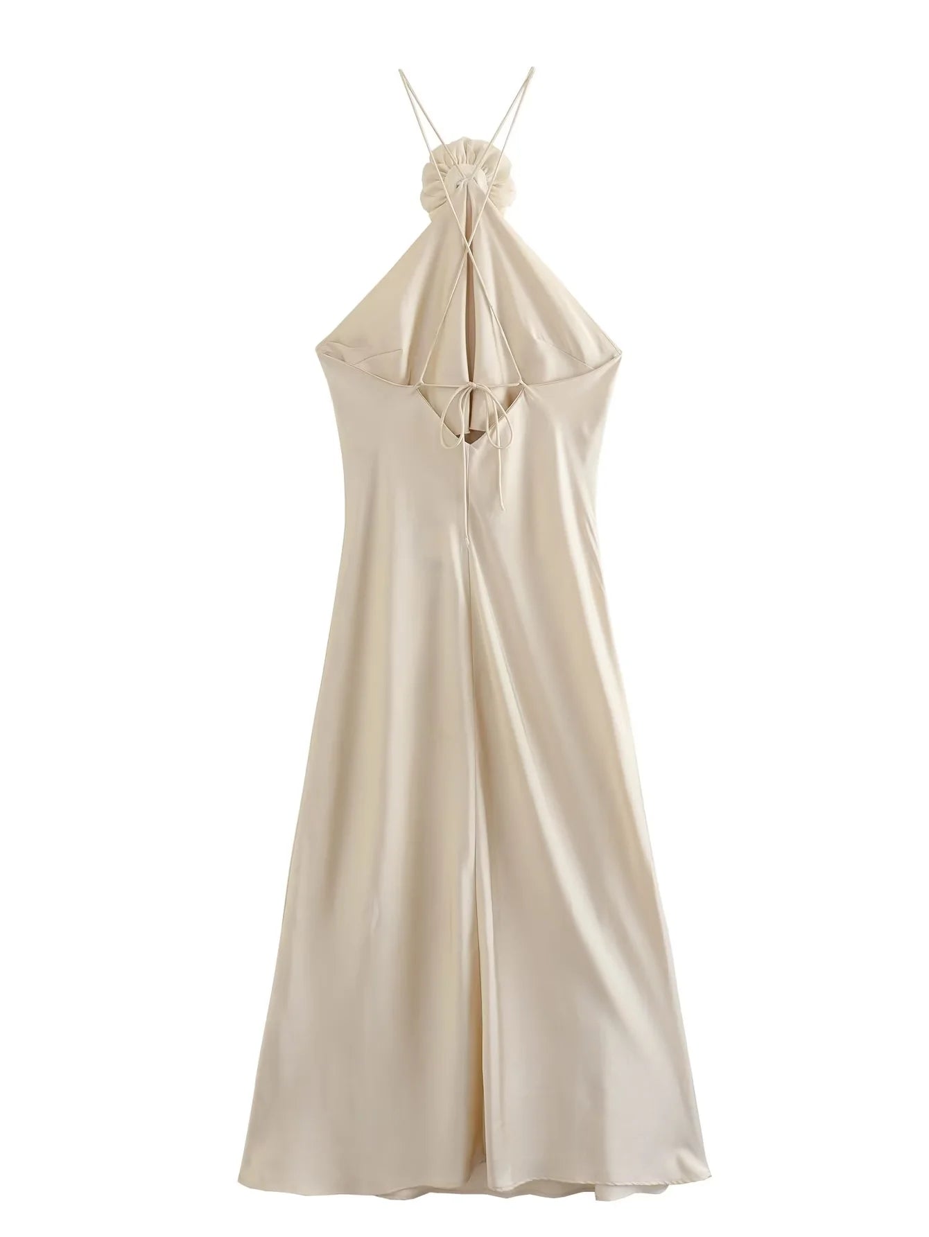 Elegant satin dress for women | Eleanor -2