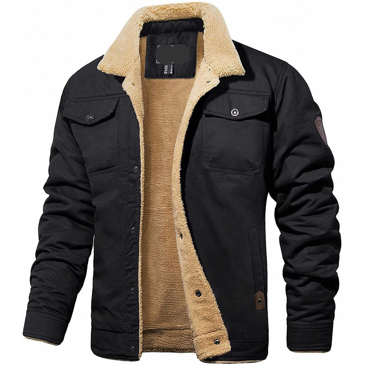 Classic bomber jacket for men -2