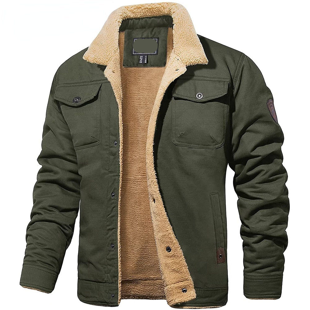 Classic bomber jacket for men -5