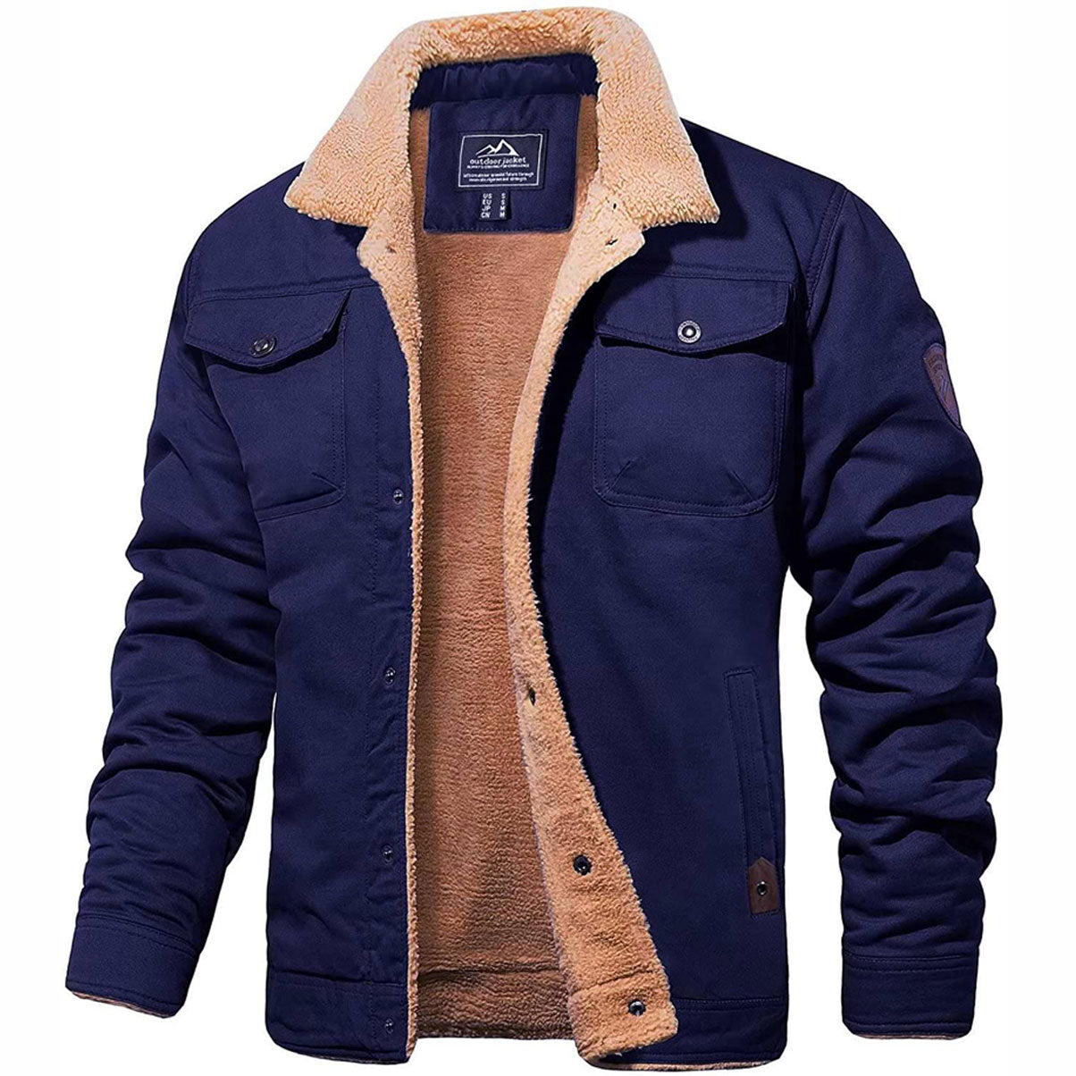 Bomber elegant jacket for men | Thomas -3