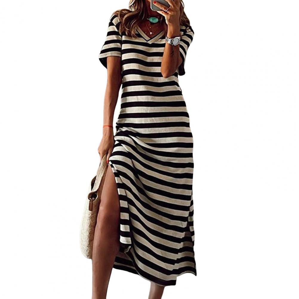 Striped serenity dress for women | Tyra -2