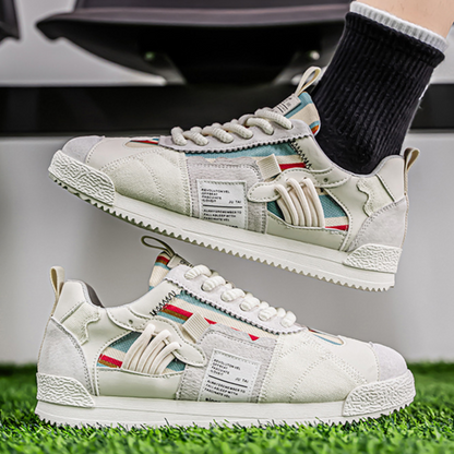 Lightweight retro sneakers for women | Colourful & Urbans -16