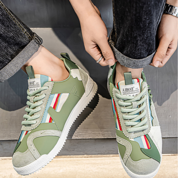 Lightweight retro sneakers for women | Colourful & Urbans -9