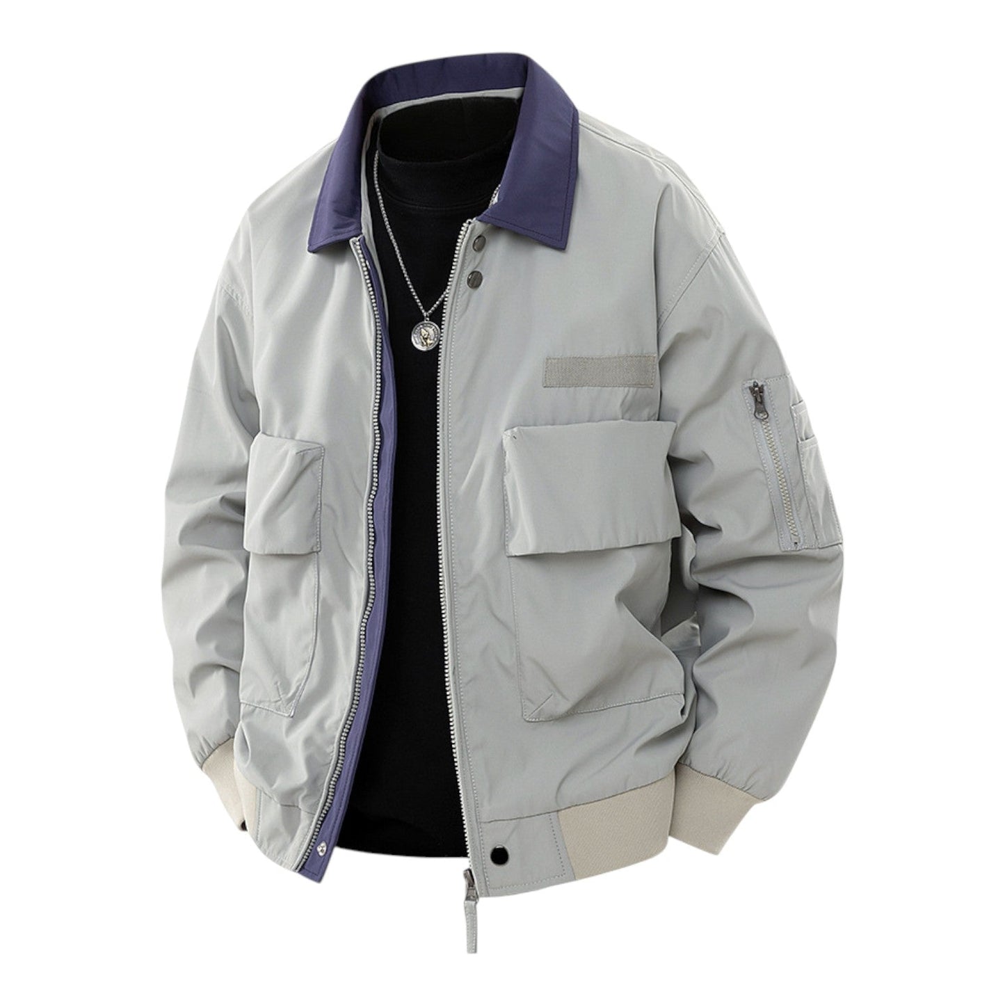 Modern jacket bomber for men | Rowan -3