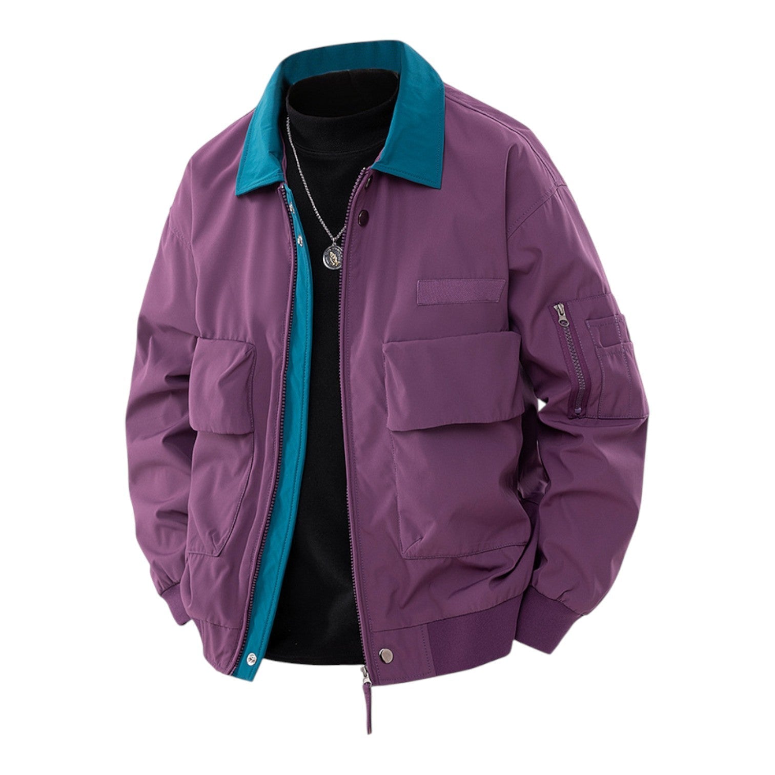 Modern jacket bomber for men | Rowan -2