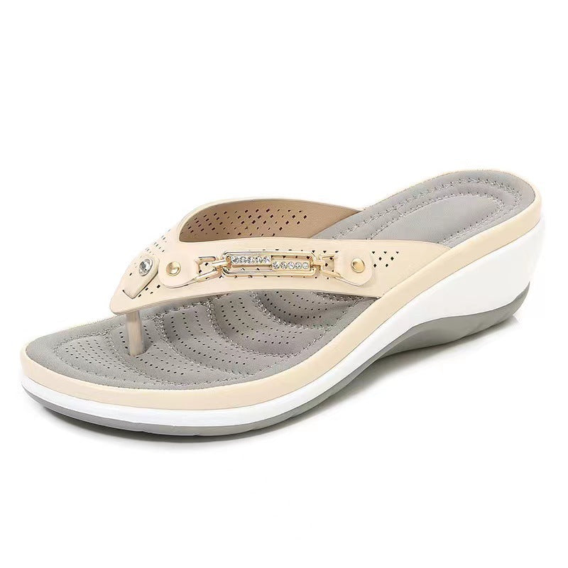 Comfortable platform sandals for women | Alix -4