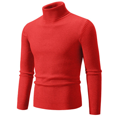 Turtleneck slim sweater for men | Oliver -4