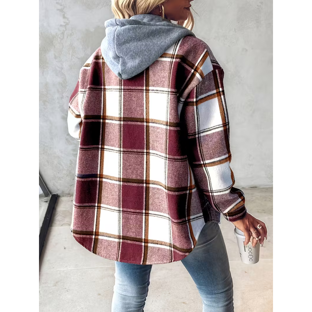 Elegant structured cut jacket for women | Maelle -9