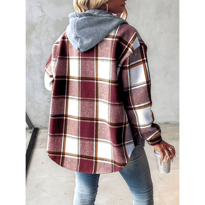 Elegant structured cut jacket for women | Maelle -9