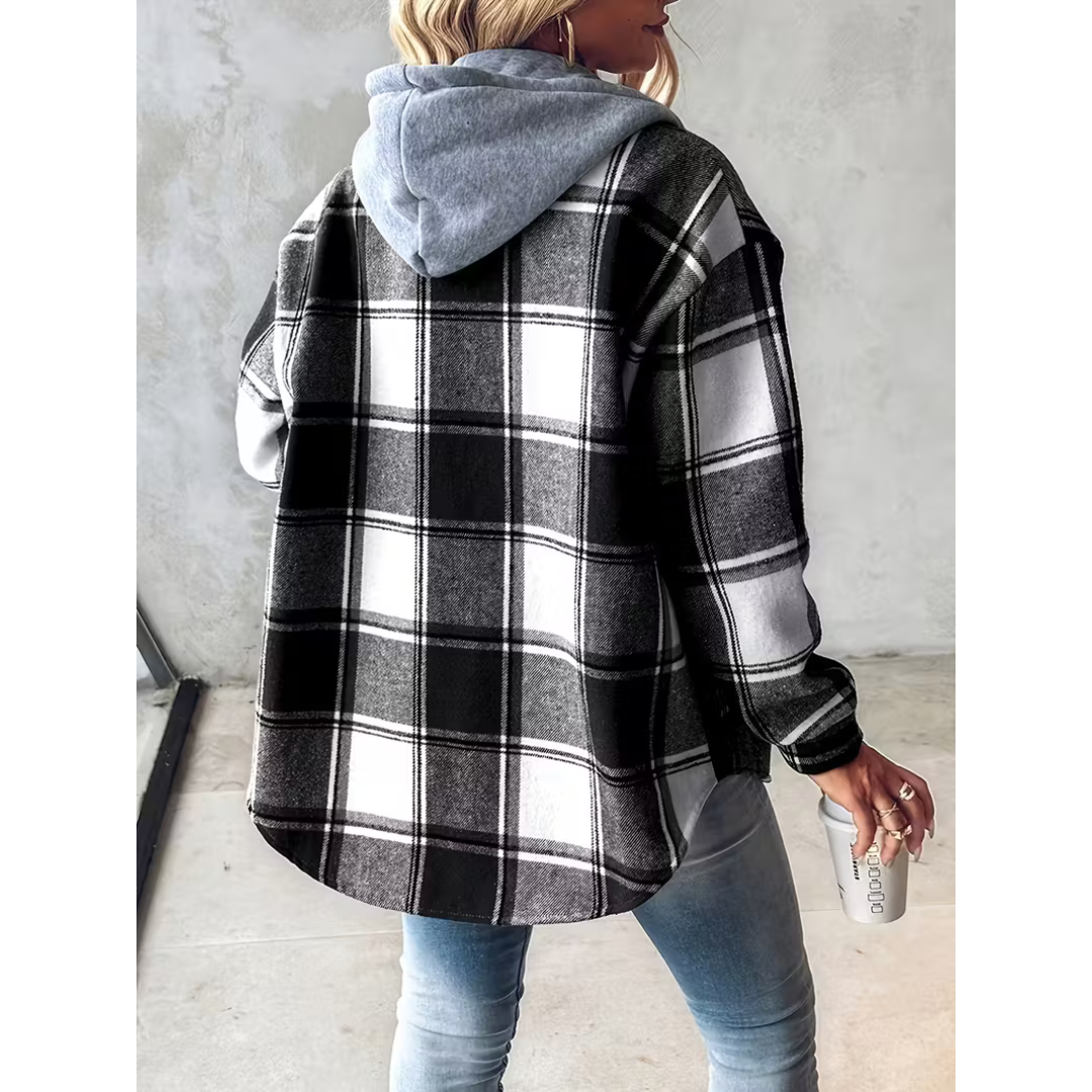 Elegant structured cut jacket for women | Maelle -5