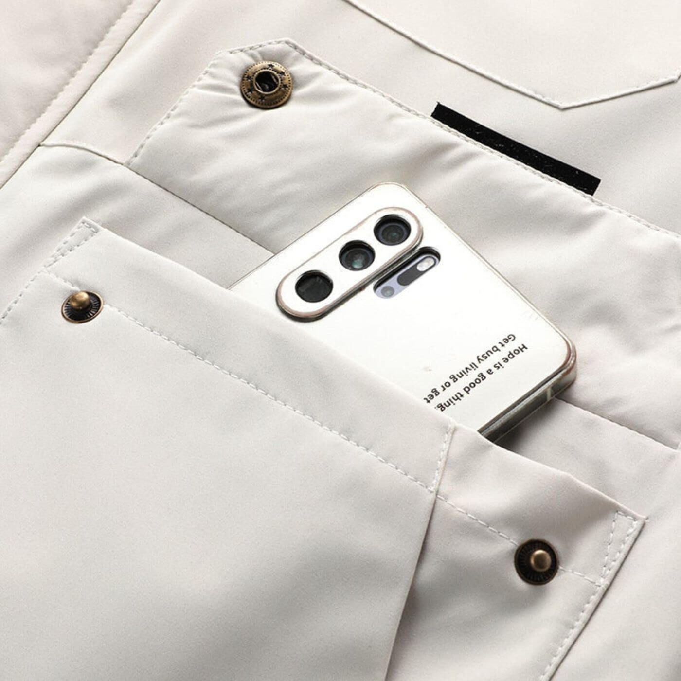 Soft lenoir jacket for men | Waterproof -6