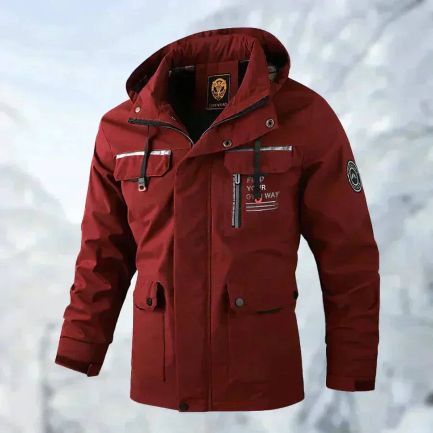 Soft lenoir jacket for men | Waterproof -8