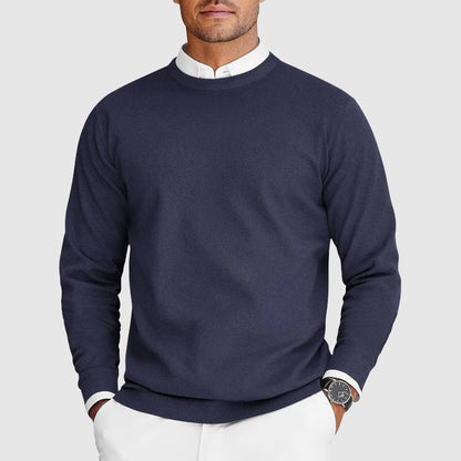 Classic crew neck sweater for men | Arven -5