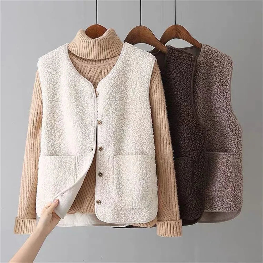 Winter cosy vest for women | Zorina -7
