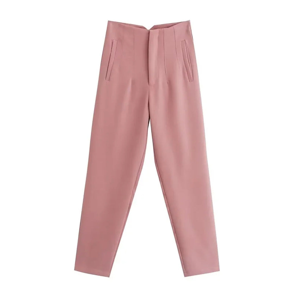 High-waisted vintage trousers for women | Florence -13