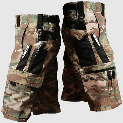 Modern utility multi pockets shorts for men | Arden -2