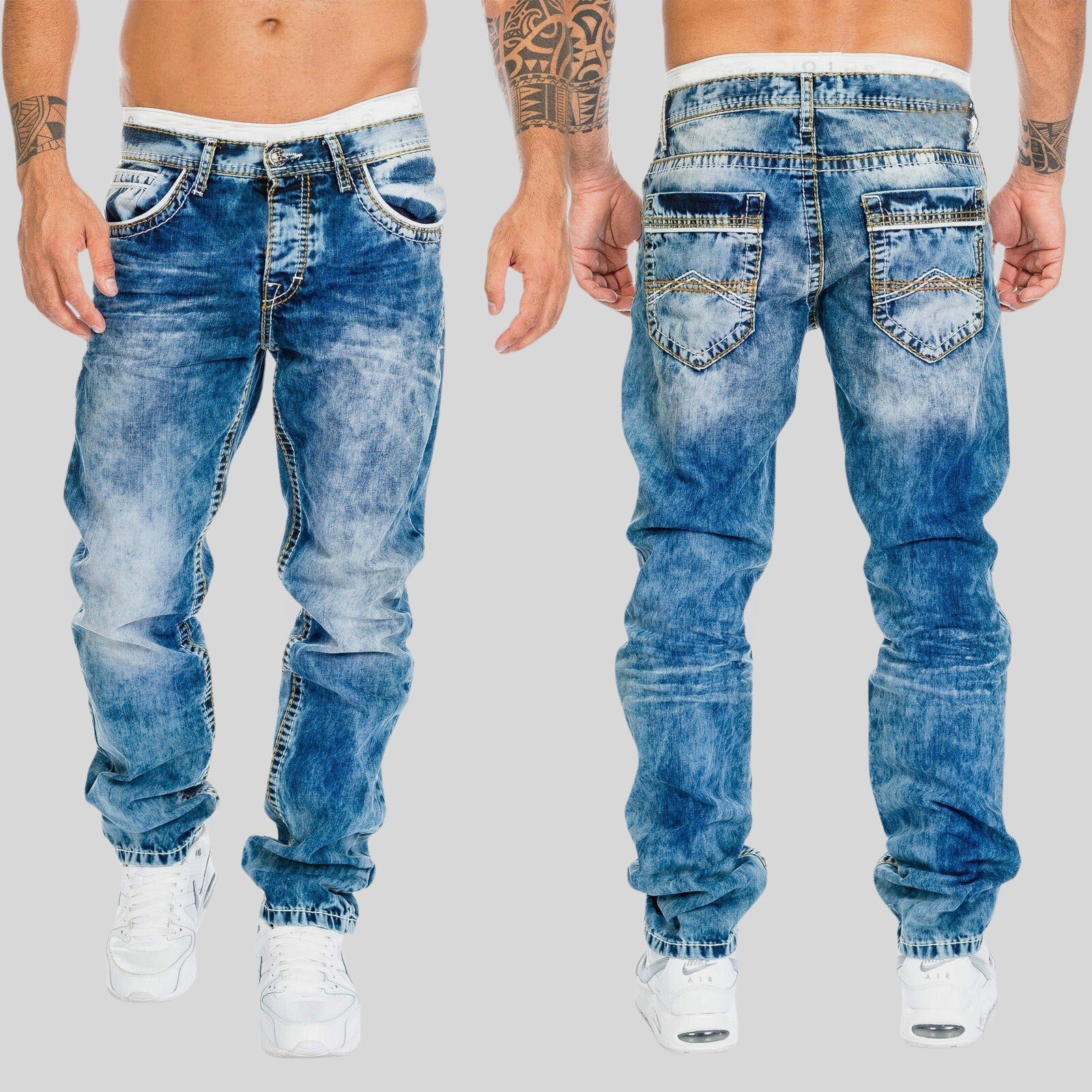 Urban slim-fit jeans for men | Nolan -1