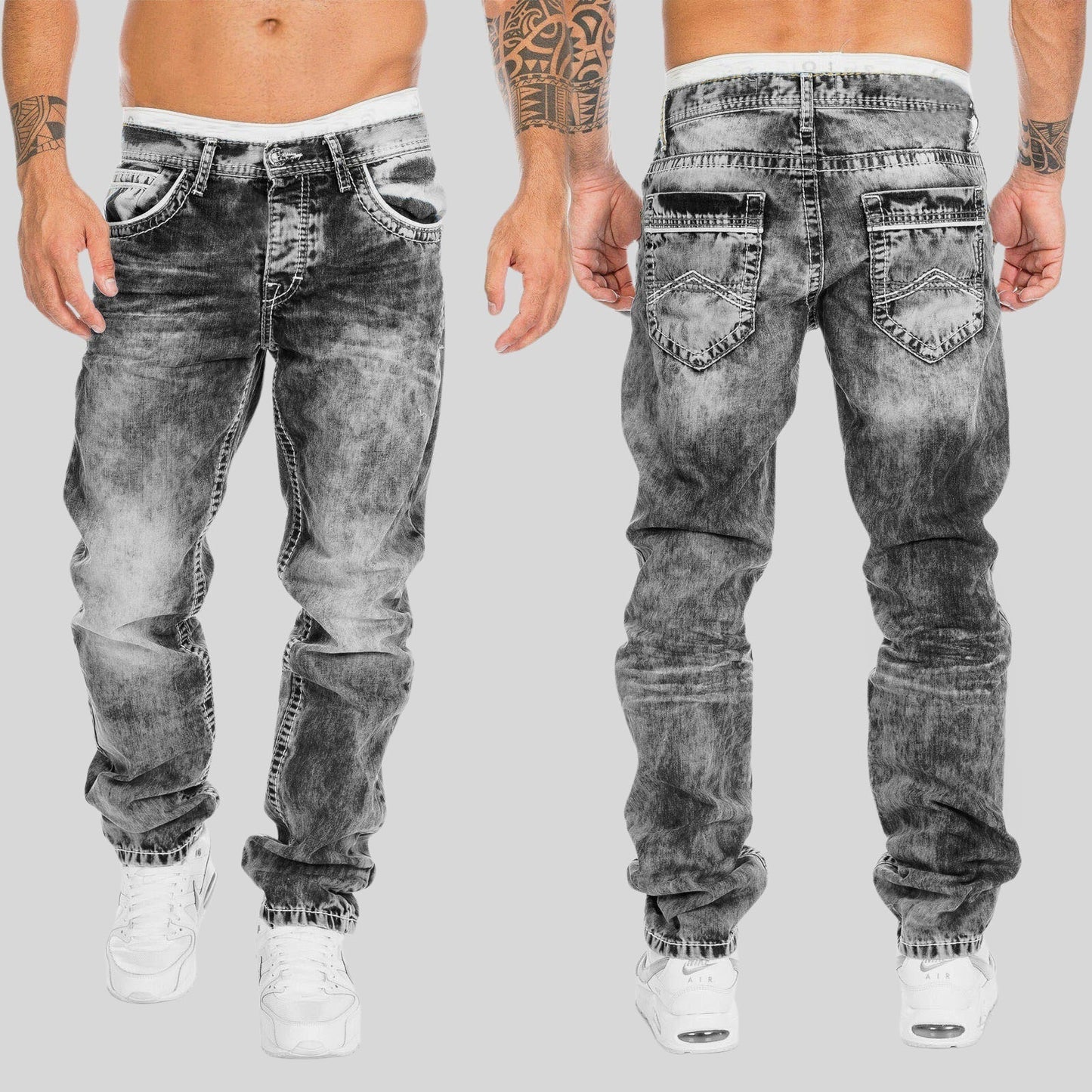 Urban slim-fit jeans for men | Nolan -4
