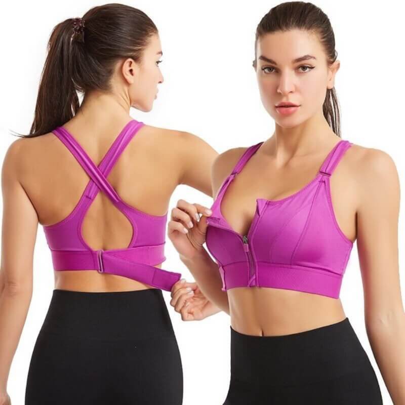 Sport shock-resistant bra for women | Jamie -4