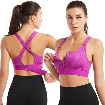 Sport shock-resistant bra for women | Jamie -4