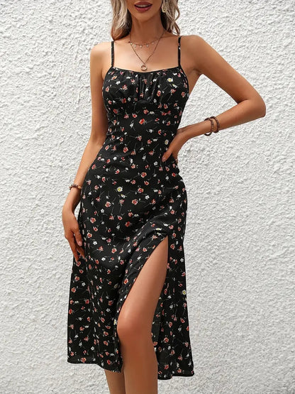 Mi-long summer dress for women | Mayah -3