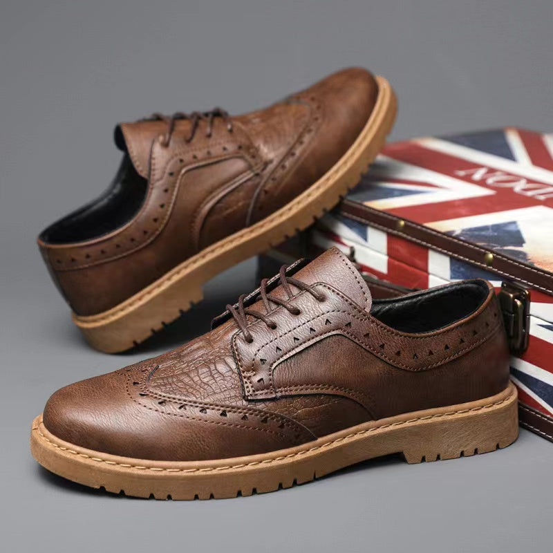 Lace-up classic shoes for men | Theo -5