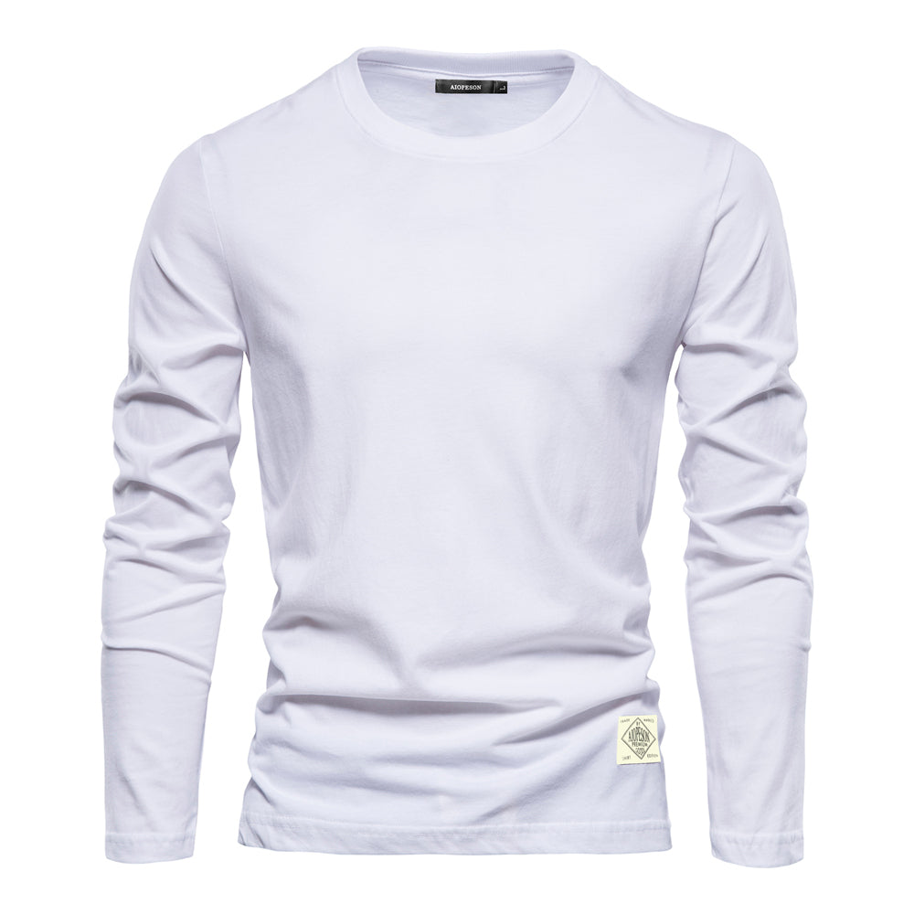 Classic long-sleeve t-shirt for men | Keith -7
