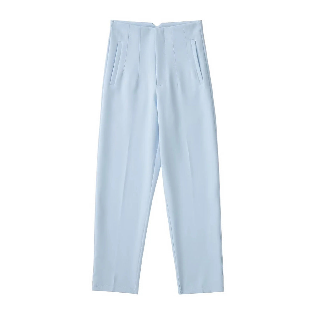 High-waisted vintage trousers for women | Florence -14