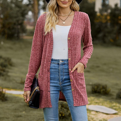 Elegant pockets vest for women | Charleine -5