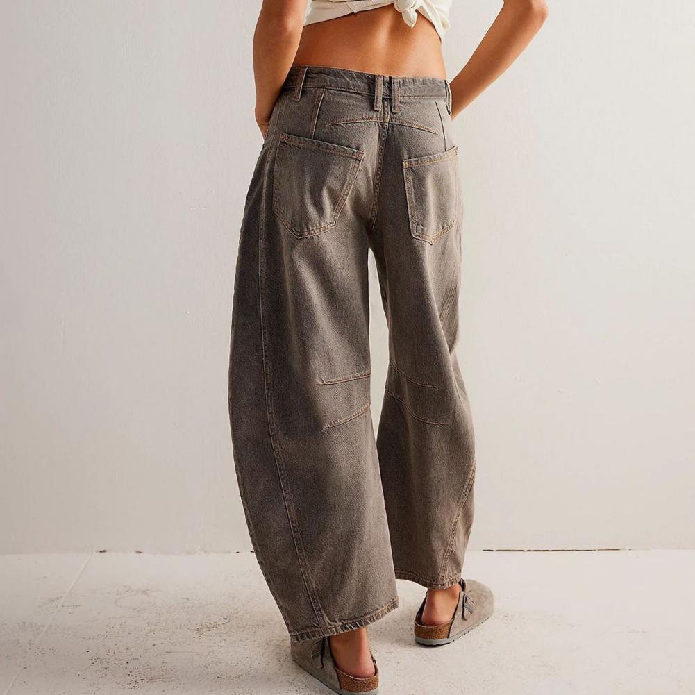 Comfort wide-leg jeans for women | Giselle -25