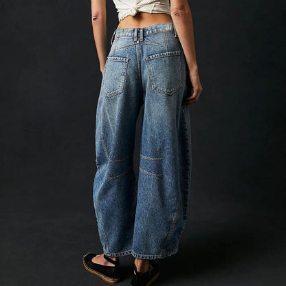 Comfort wide-leg jeans for women | Giselle -6