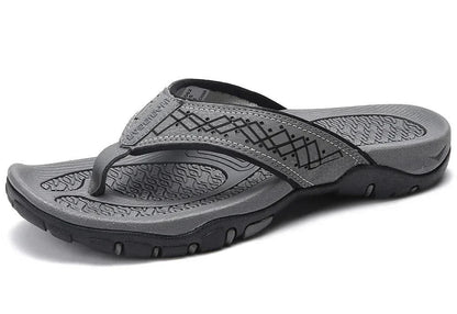 Supportive athletic flip flops arch cardigan for men | WaveStride -10