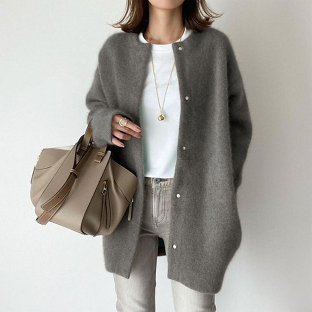 Elegant soft comfortable cardigan for women | Marisse -6