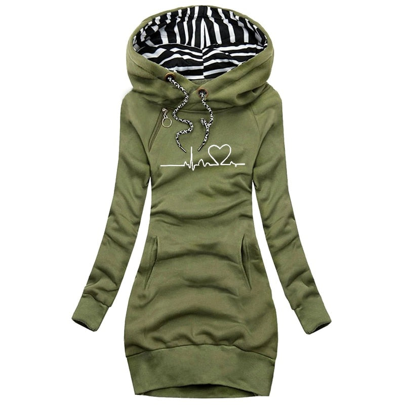 Soft dressy sweatshirt for women | Winslett -3