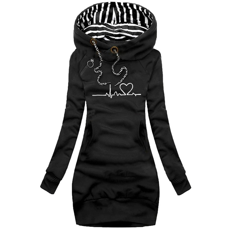 Soft dressy sweatshirt for women | Winslett -1