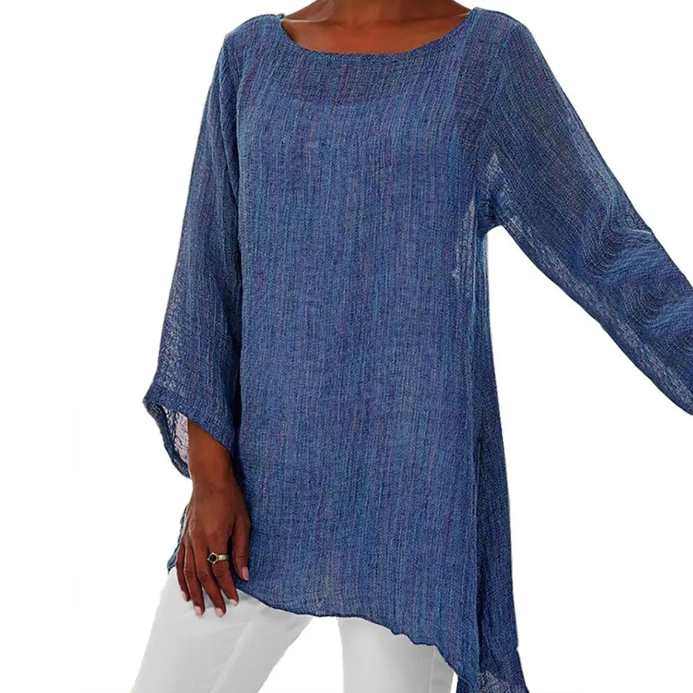 Long-sleeve airy blouse for women | Maggie -1