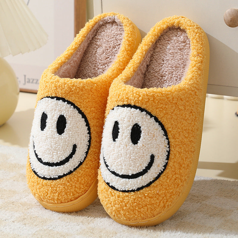 Smiley face slippers for women | Ivanna -8