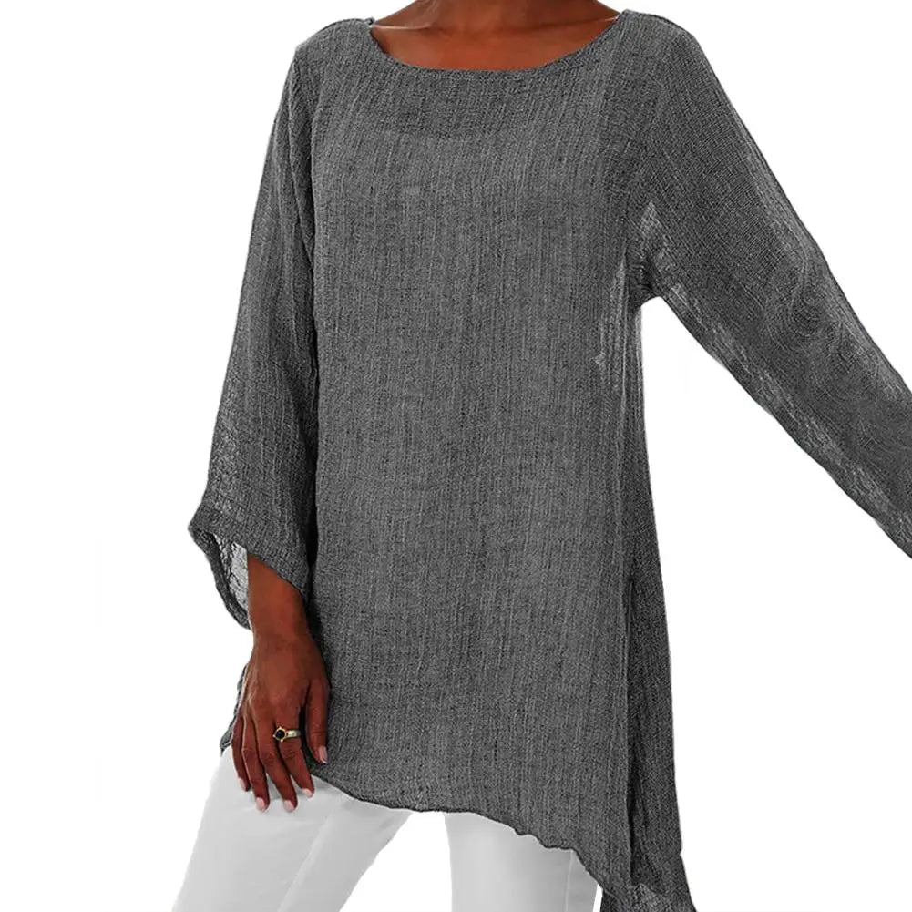 Long-sleeve airy blouse for women | Maggie -5